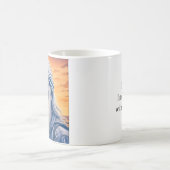 まだコーヒーは飲まないおもしろい コーヒーマグカップ (中央)