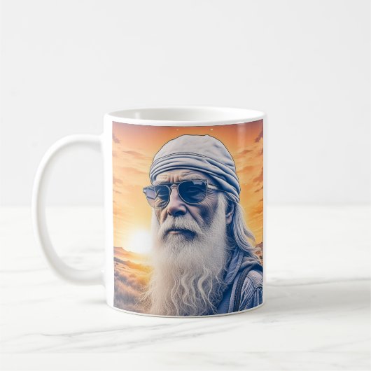 まだコーヒーは飲まないおもしろい コーヒーマグカップ (左)