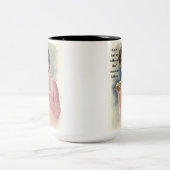 まだコーヒーを飲んでないから殺すわけにはいかない ツートーンマグカップ (中央)