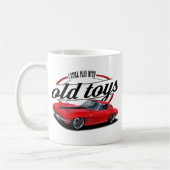 まだコ遊ルベットで コーヒーマグカップ (左)