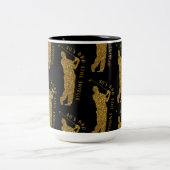 まだスイングインのゴルファー40から49 ツートーンマグカップ (中央)