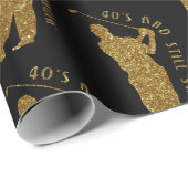 まだスイングインのゴルファー40から49 ラッピングペーパー (ロールコーナー)