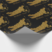 まだスイングインのゴルファー50から59 ラッピングペーパー (角)