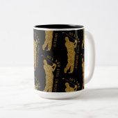 まだスイングインのゴルファー60から69 ツートーンマグカップ (正面右)