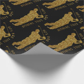 まだスイングインのゴルファー60から69 ラッピングペーパー (角)