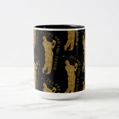 まだスイングインのゴルファー70から79 ツートーンマグカップ (中央)