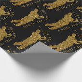 まだスイングインのゴルファー70から79 ラッピングペーパー (角)