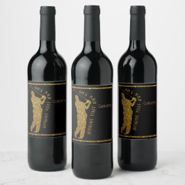 まだスイングインのゴルファー80から89 ワインラベル