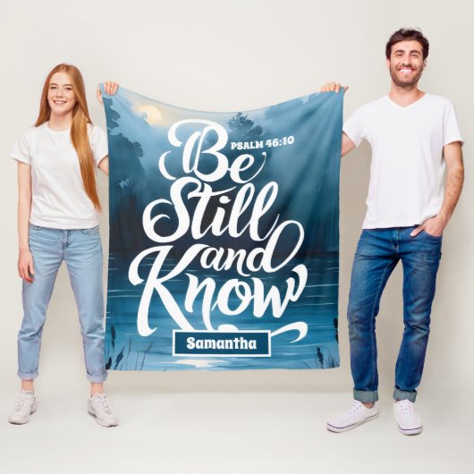 まだパーソナライズされたキリスト教を知っている フリースブランケット (インサイチュ)