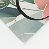 まだパーソナライズされたクリスチャンの女性を知っている フリースブランケット (角)