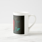 **「まだファンシーコーヒーが必要だ」骨中国Mu ボーンチャイナマグカップ (右)