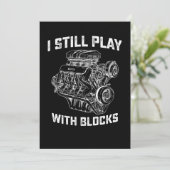 まだブロックで遊んでる 車のメカニック 招待状 (スタンド正面)