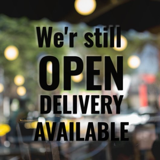 まだミニマルブラックをオープン ウィンドウサイン