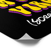 まだヴァージン – 私はビーガン!おもしろいベジタリアン ポスター (角)