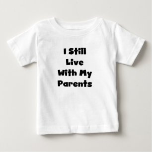 まだ両親と暮らす ベビーTシャツ