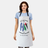 まだ二州の夢 エプロン (着用した状態)