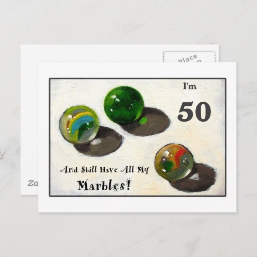 まだ五十になってもひどい目に逢う ポストカード (正面/裏面)