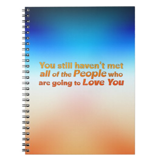 まだ会ってない… ノートブック (正面)