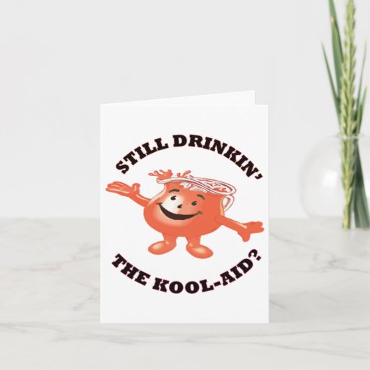 まだ保護ステッかっこいカーを飲む カード (正面)