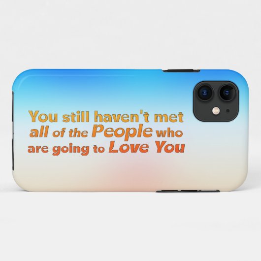 まだ全員に会っていない… Case-Mate iPhoneケース (裏面(横))