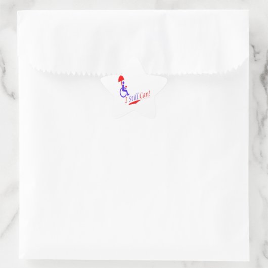 まだ出来る！ 星シール (バッグ)