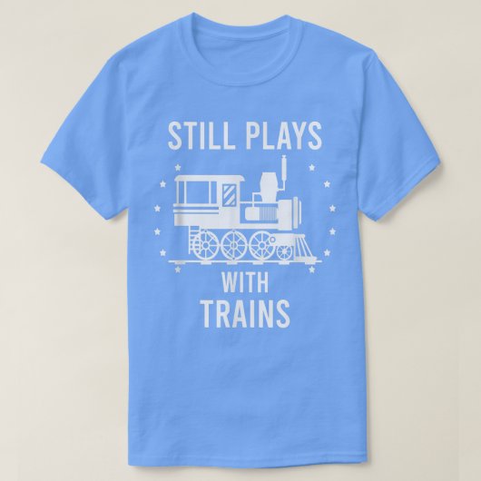 まだ列車遊と共に  Tシャツ (デザイン正面)
