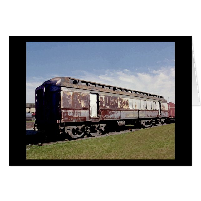 まだ列車遊に乗っている (正面横)