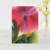 まだ別の花の入り口 カード (黄色い花)