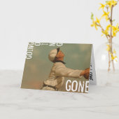 まだ別の誕生日来が去った カード (黄色い花)