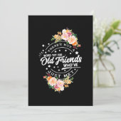 まだ古い友達のための言葉 招待状 (スタンド正面)