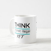 まだ合法だと思ってるの?冗談好きな人へ コーヒーマグカップ (正面左)