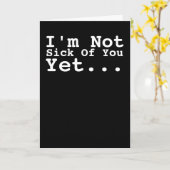 まだ君の機嫌が悪くない カード (黄色い花)