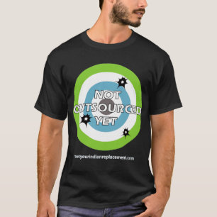 "まだ外部委託されない中心点" Tシャツ