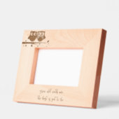 まだ夫婦の形見にならぬ レーザー彫刻フレーム (左)