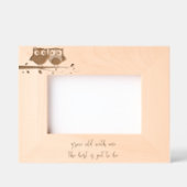 まだ夫婦の形見にならぬ レーザー彫刻フレーム (正面)