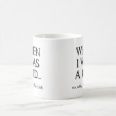 まだ子供だね　面白いマグカップ コーヒーマグカップ (中央)