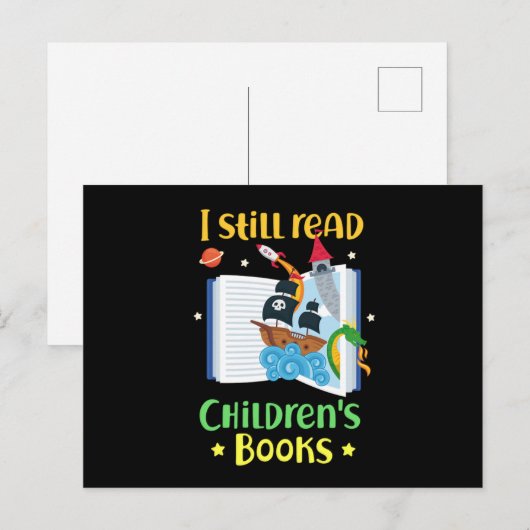 まだ子読供書 ポストカード (正面/裏面)