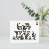 まだ安定していない ポストカード (スタンド正面)