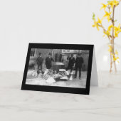 まだ密造酒IRS 1922年 カード (黄色い花)