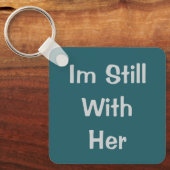 まだ彼女と一緒にいる キーホルダー (正面)