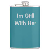 まだ彼女と一緒にいる フラスク (正面)