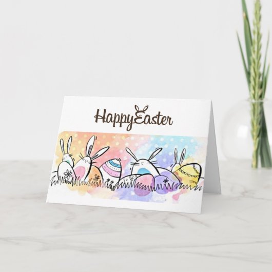 まだ復活祭最高のを行う シーズンカード (正面)