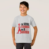 まだ心臓病の生存者 Tシャツ (正面フル)
