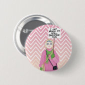 まだ抗議します 缶バッジ (正面&裏面)