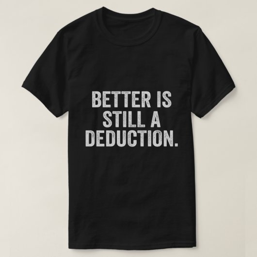 まだ推理が当たる Tシャツ (デザイン正面)