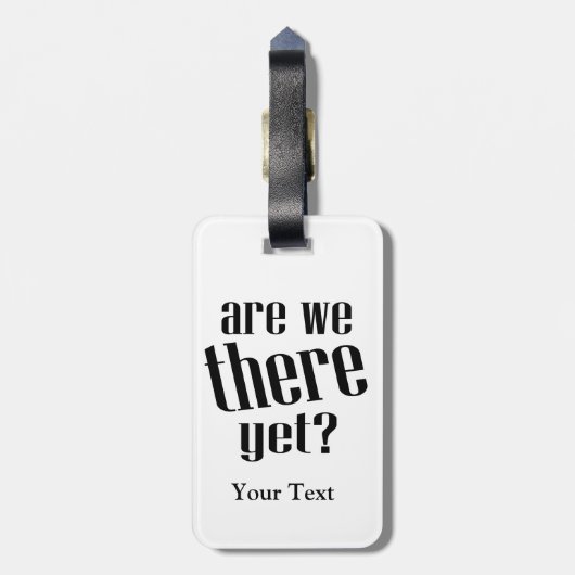 まだ旅行していおもしろいる ラゲッジタグ (裏面縦)