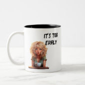 まだ早い ツートーンマグカップ (左)