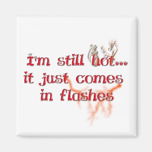 まだ暑い マグネット (正面)