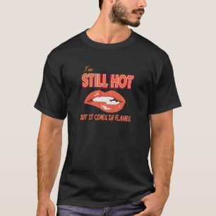 まだ暑くて、ちらりと来した女性 Tシャツ