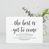 まだ最高のまだ来、婚約パーティ招待状 招待状 (スタンド正面)